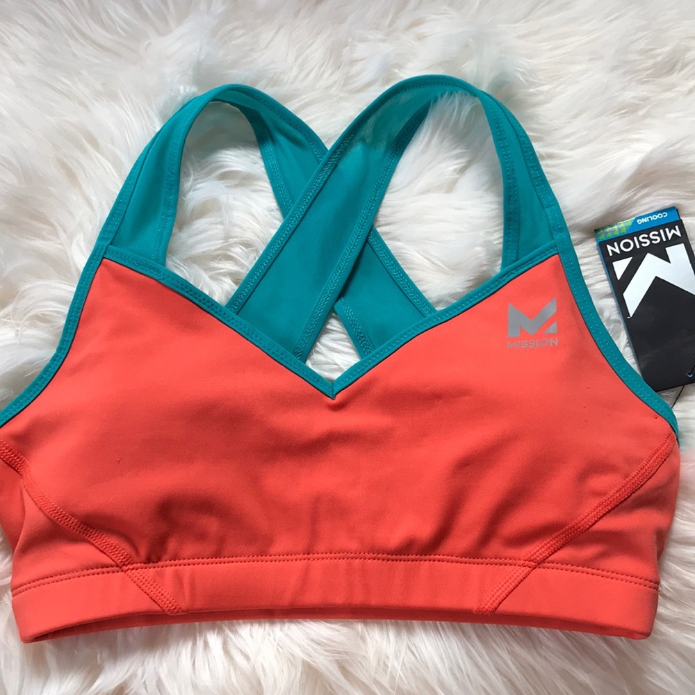 NWT Mission sport bra size S